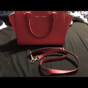 ** SOLD** Melon Colored Michael Kors purse